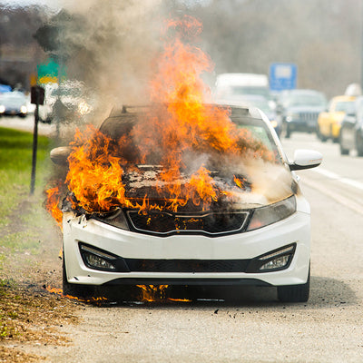 Incendio del vehículo